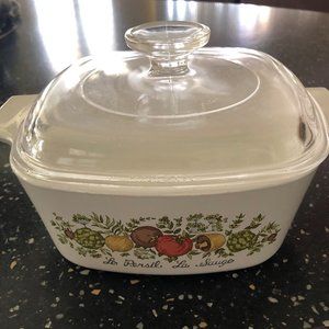 Vintage Corning Ware Le Persil La Sauge